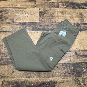 Eddie Bauer Womens WP Guide Pant Slategreen 6 Outdoor Hiking Water Repellent